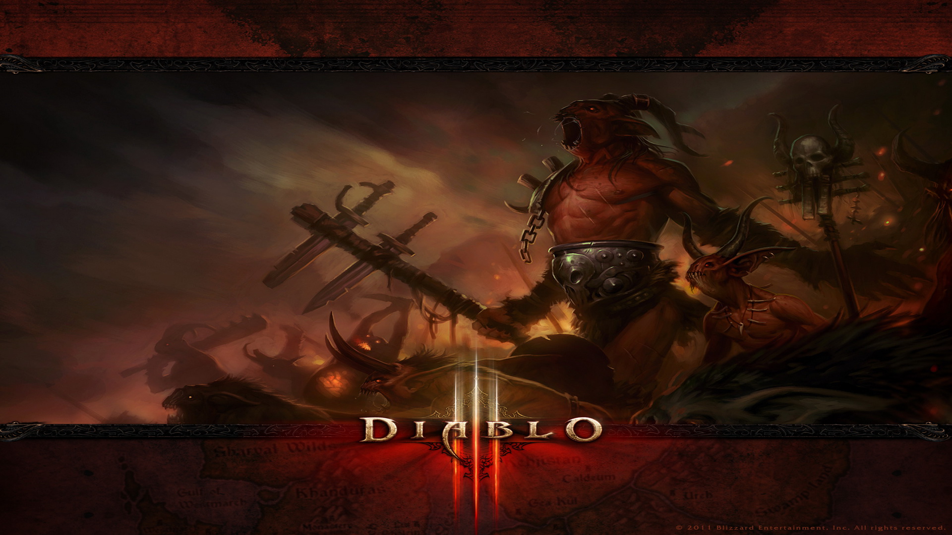 Diablo Wallpaper HD Background Desktop