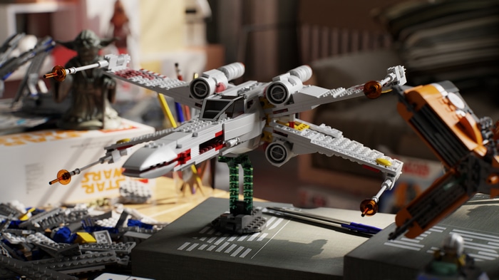 Star Wars Lego Toys X Wing Ships Science Wallpaper