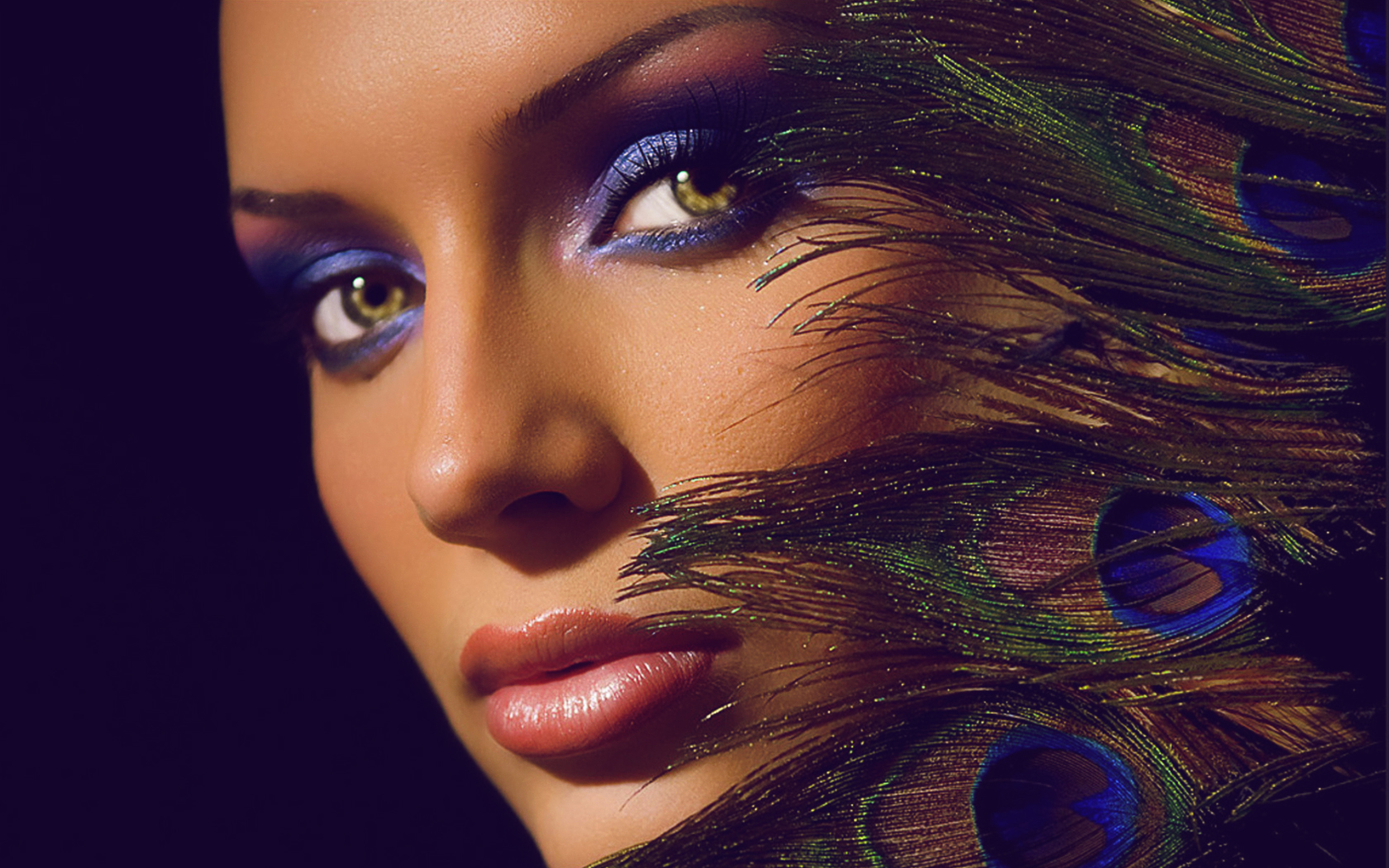 Glamour Makeup Wallpaper World Collection