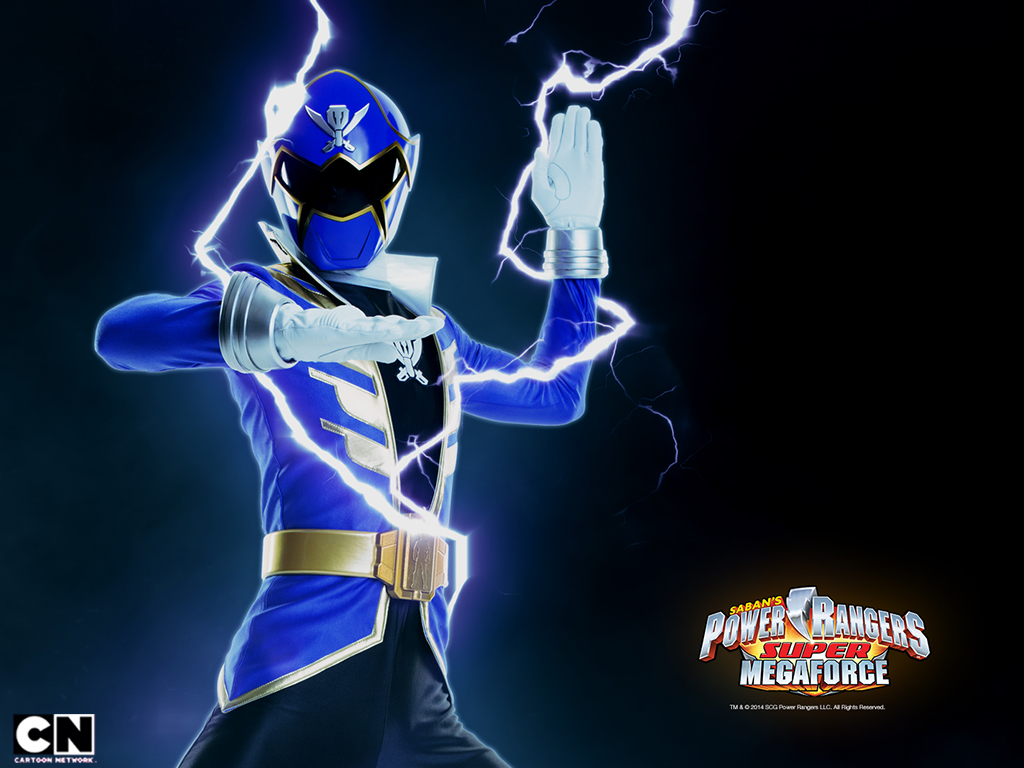 Descargables De Power Rangers Super Megaforce Wallpaper Ranger Azul