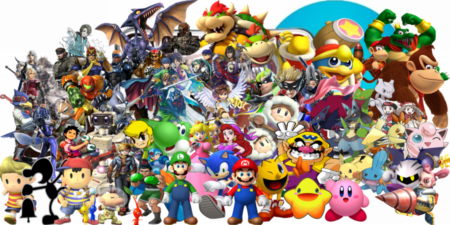 Super Smash Bros Universe Character Wallpaper By Nintendofandj On