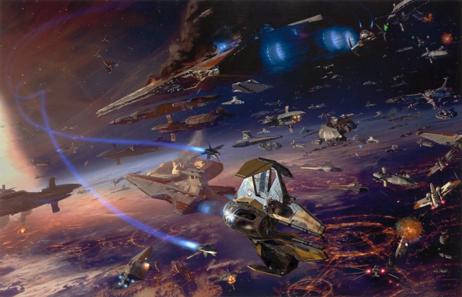 Star Wars Battle Of Coruscant Del Rey Books Lucasfilm Blood