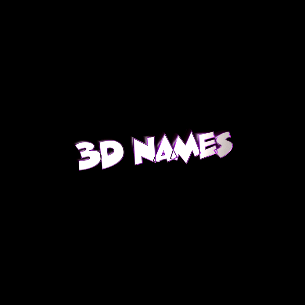 3D Names  Your names as a Wallpaper  3D Text Generator