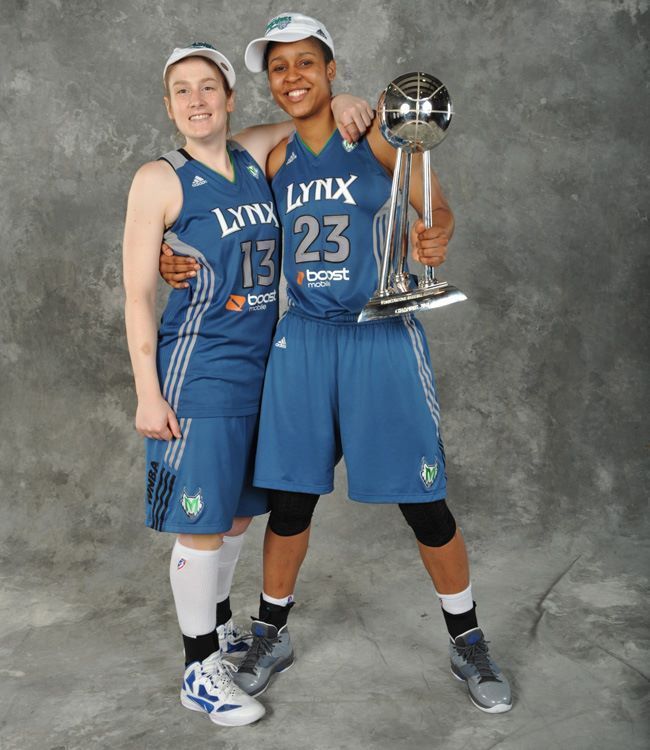 Fotos celebracion Minnesota Lynx NBA TSEBA