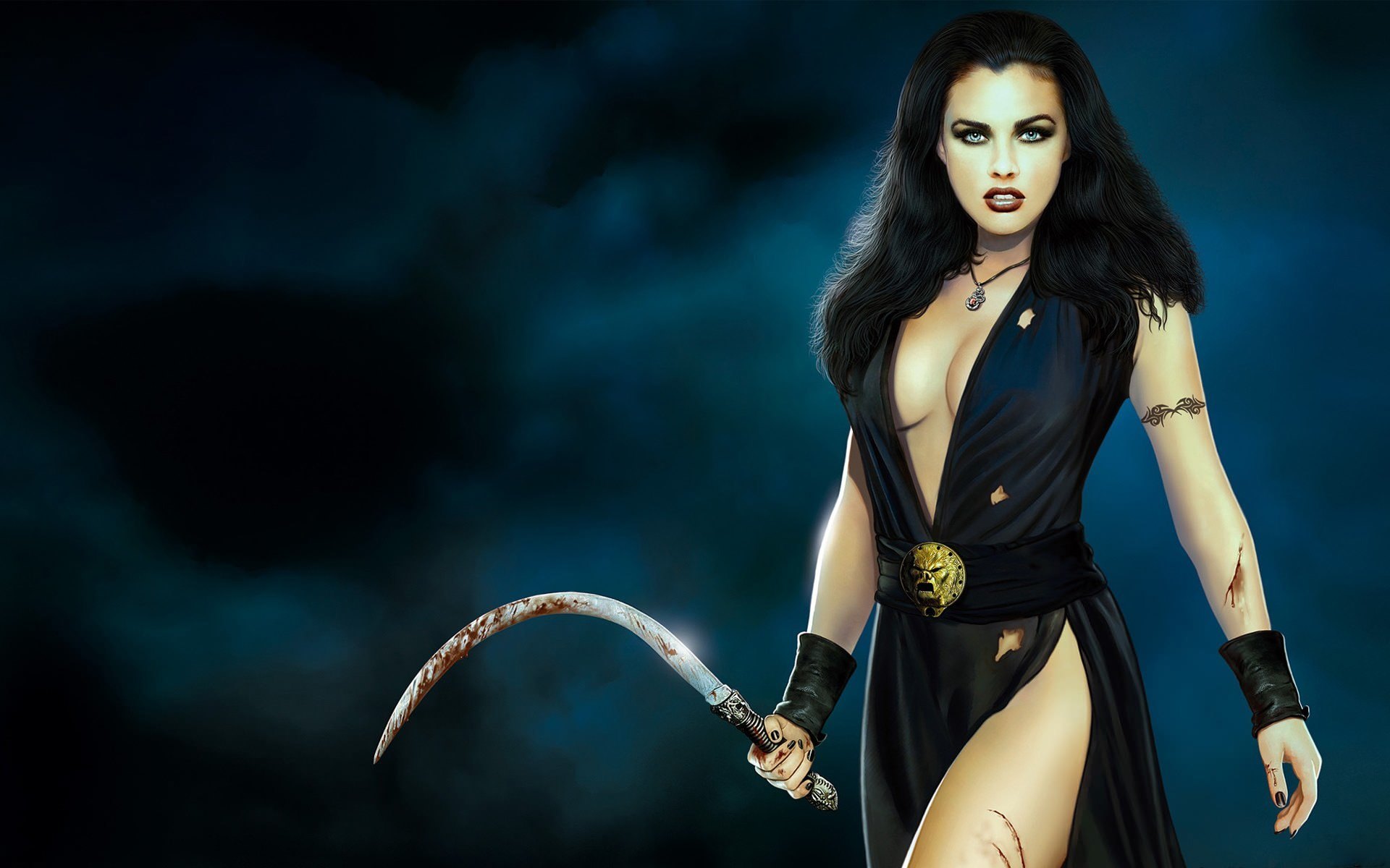 Warrior Women 3d Fantasy Wallpaper Inspirational Quotes