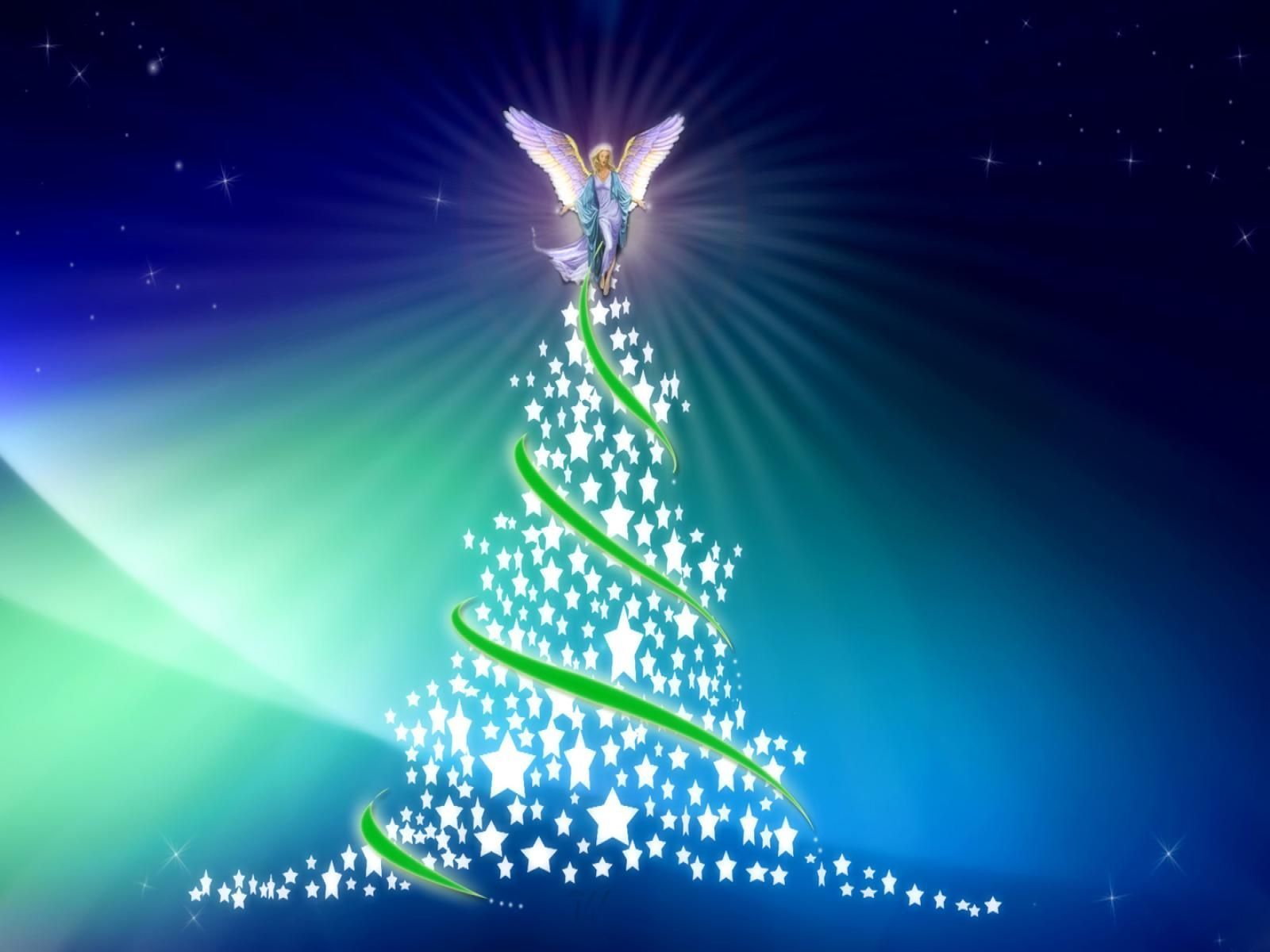 Christmas Angels Wallpaper