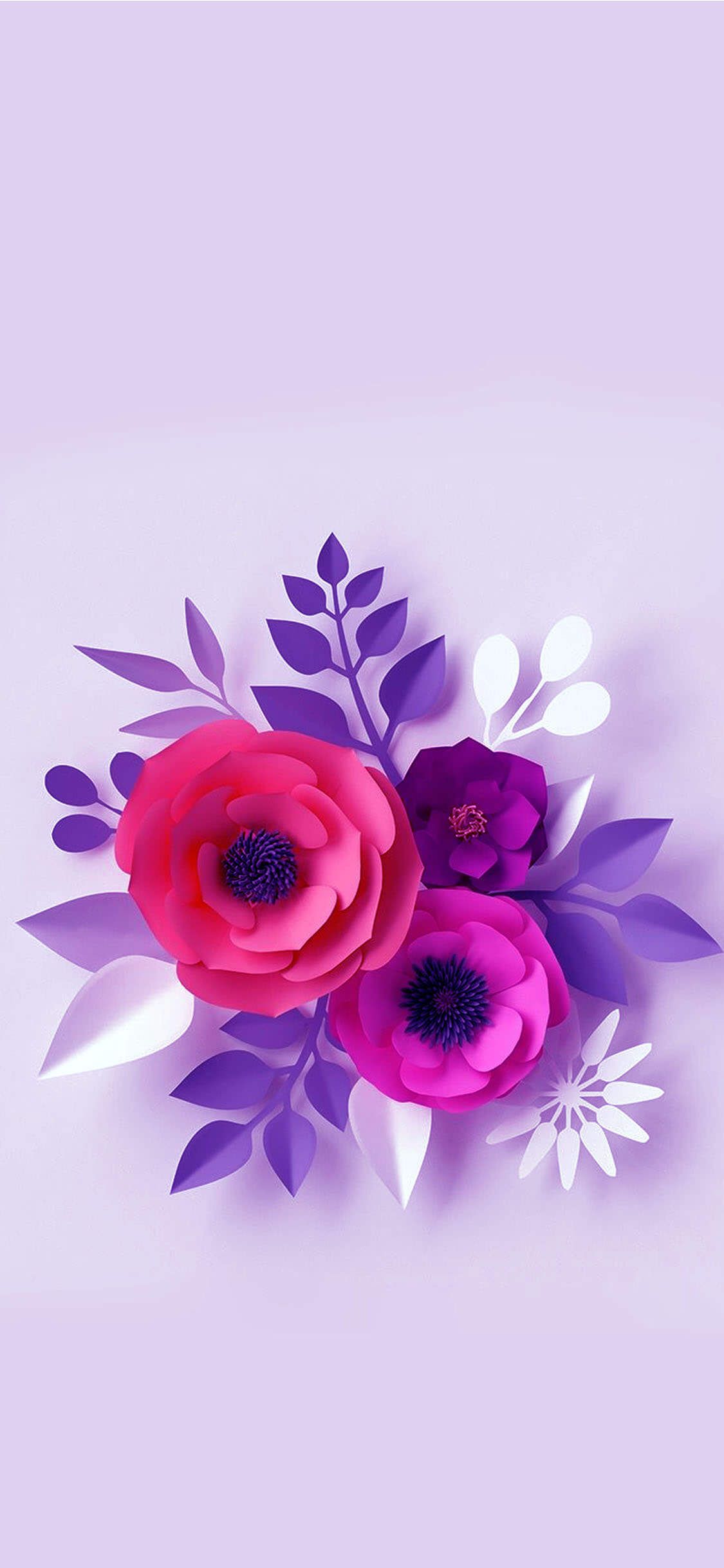 Purple Flower Wallpaper  NawPic