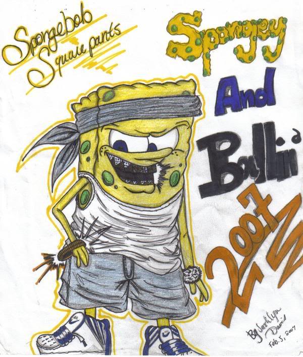 Gangsta Spongebob Image