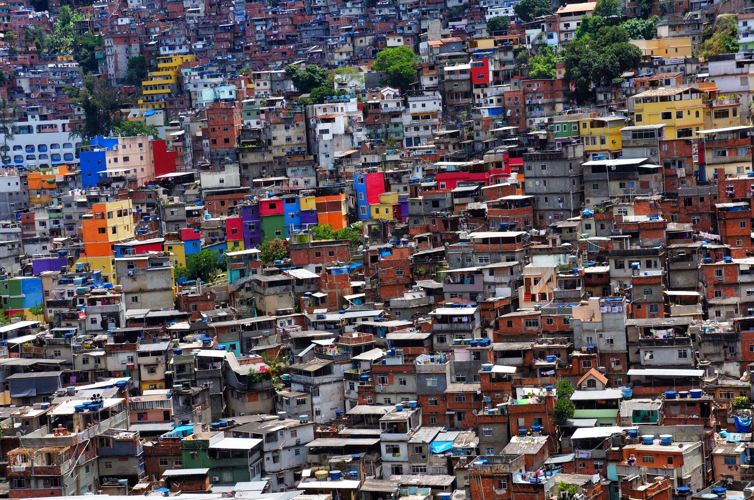 Favela Brazil Rio De Janeiro Slum House Architecture City Cities