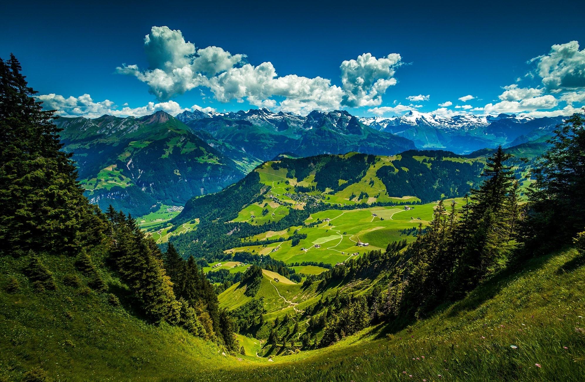 Long Beautiful Mountain HD Wallpaper Desktop