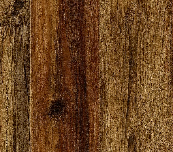 Interior Place Chestnut Faux Wood Plank Wallpaper