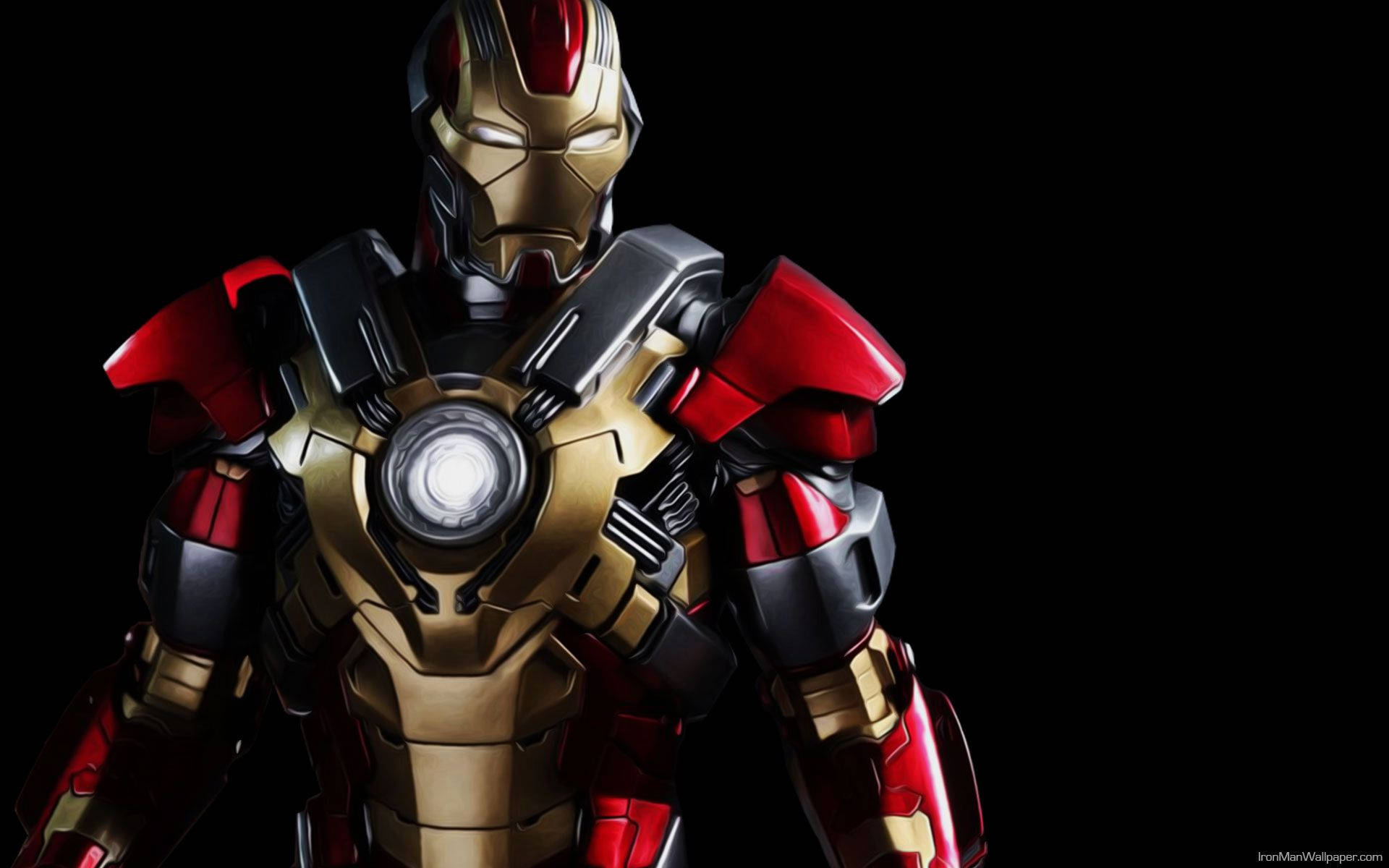 Iron Man Mark Fighting Threats Wallpaper
