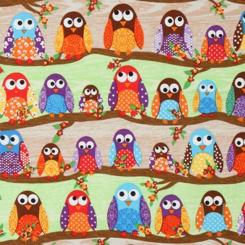 What A Hoot Owl Fabrics Back In Stock Modes