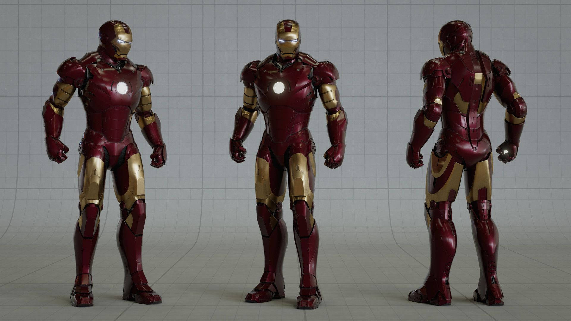Profiles Of Iron Man Mark Wallpaper