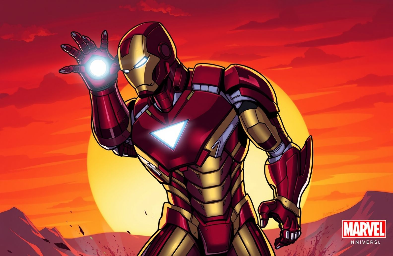 Iron Man Snap Wallpaper