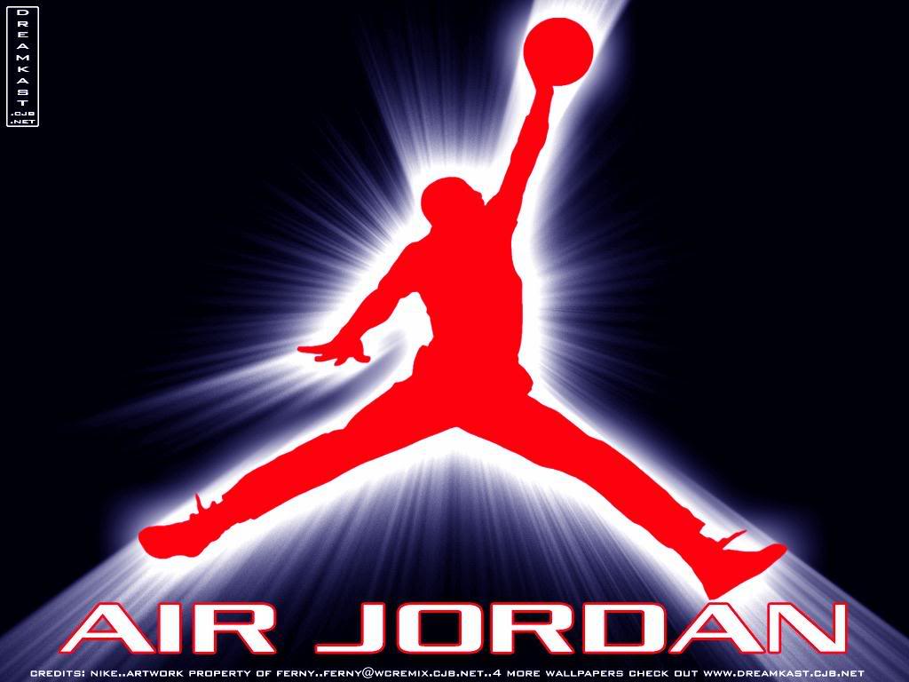 Michael Jordan Logo HD Wallpaper Sports