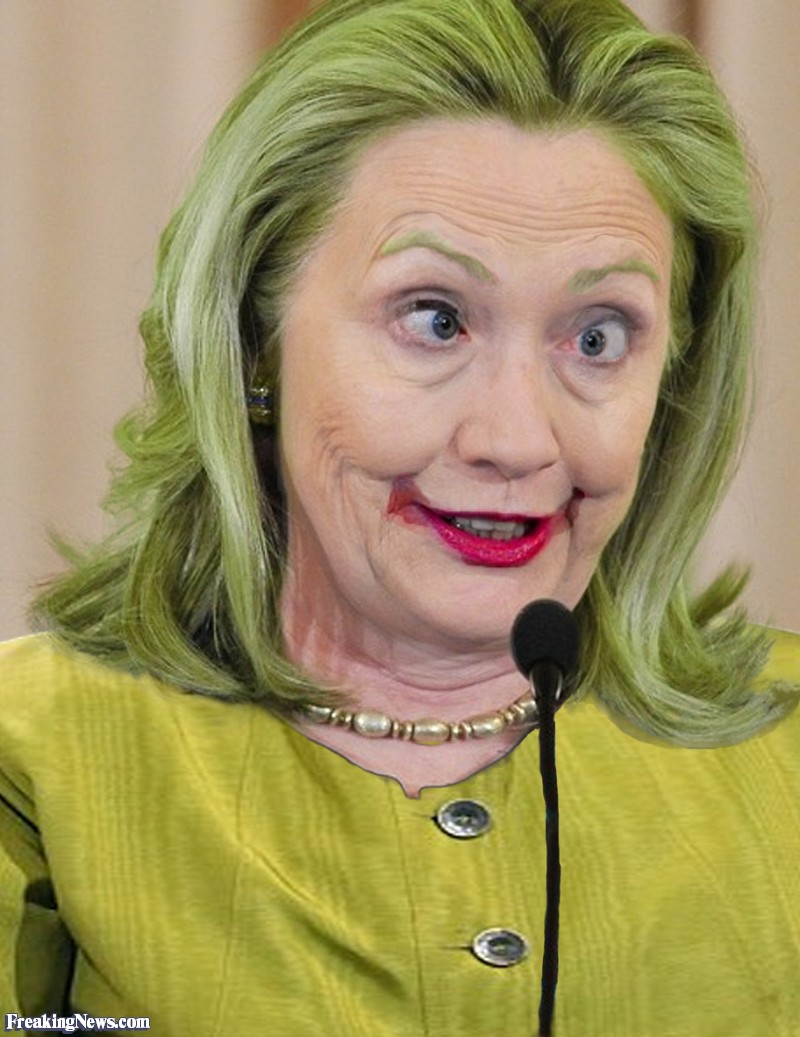 Hillary Clinton The Joker Pictures Strange Pics Freaking News Foto