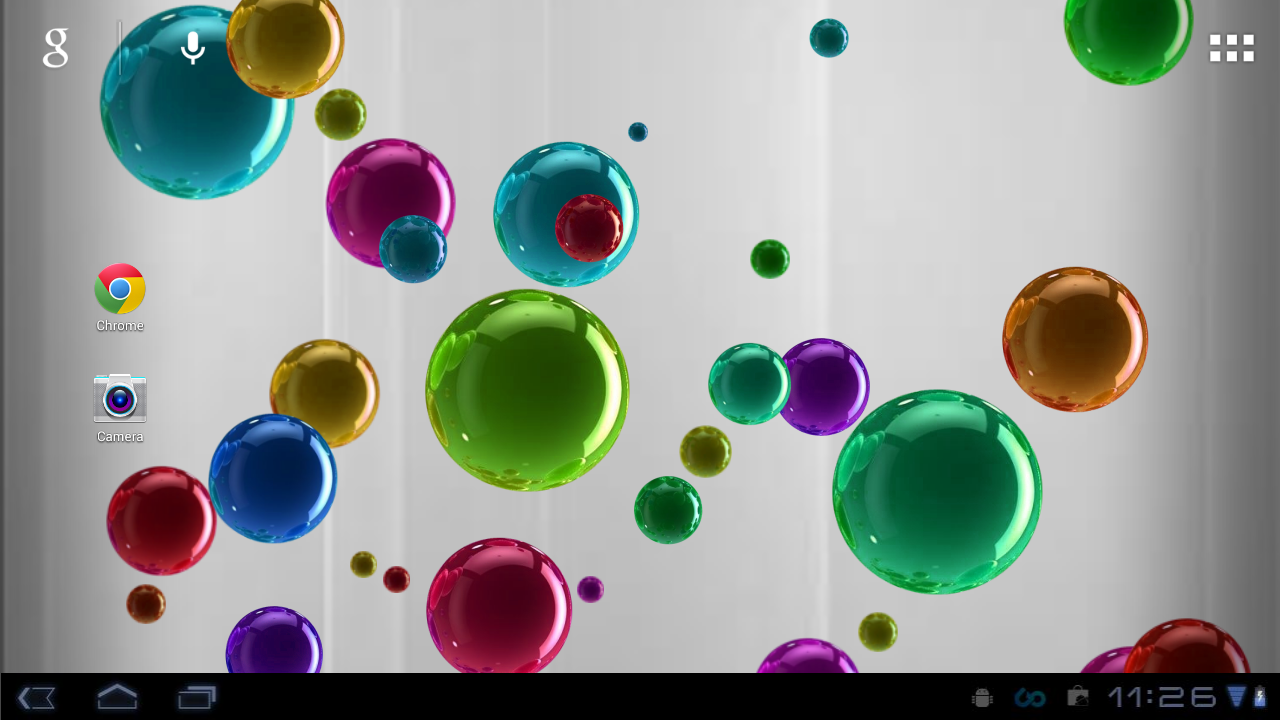 Bubbles HD Live Wallpaper   screenshot
