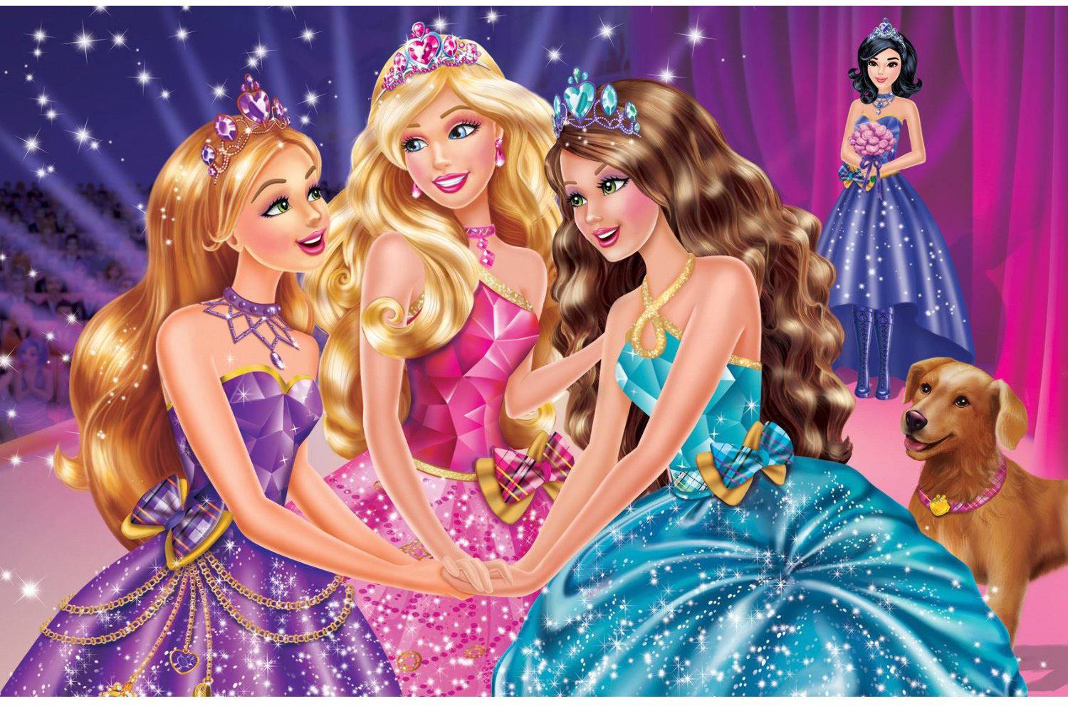 Barbie Princess Charm School Wallpaper