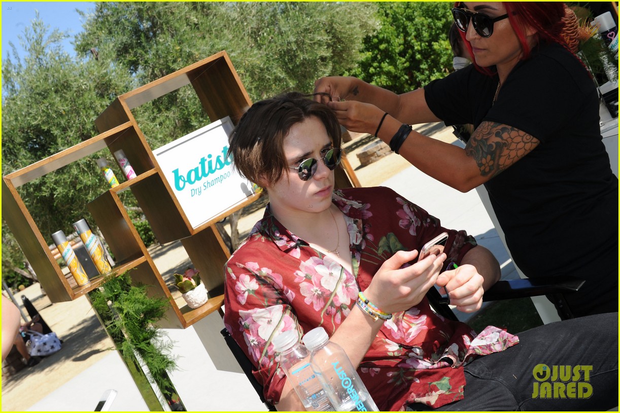 Brooklyn Beckham Gets Braids In Hair For Coachella Day Two Photo