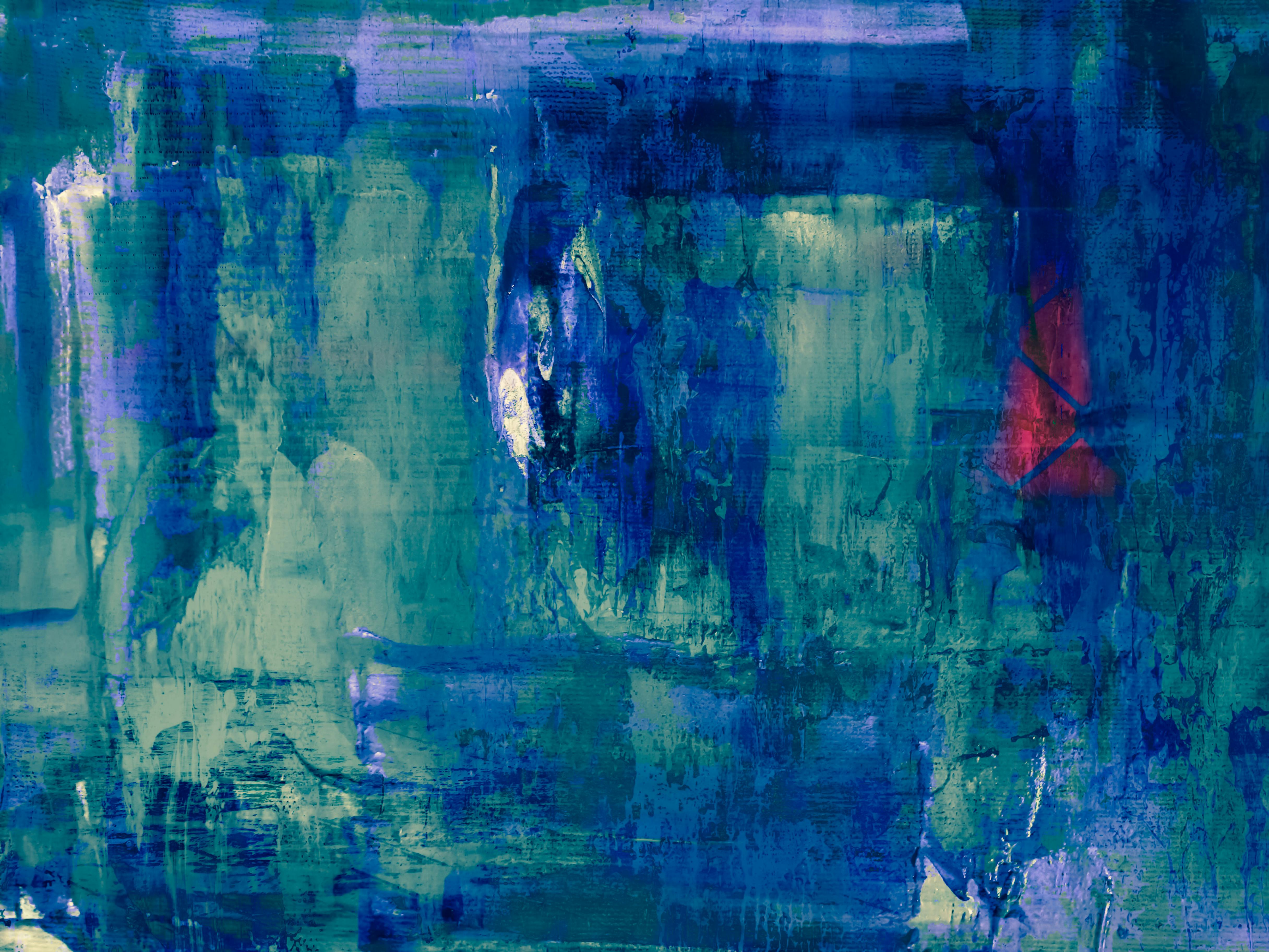 Blue Art Wallpaper