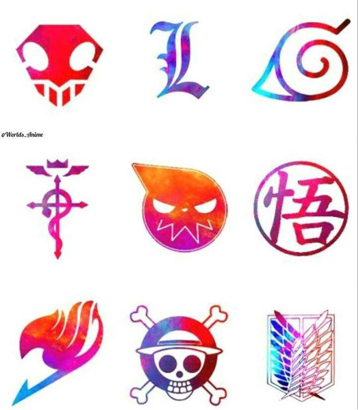Cool Anime Wallpaper Symbols