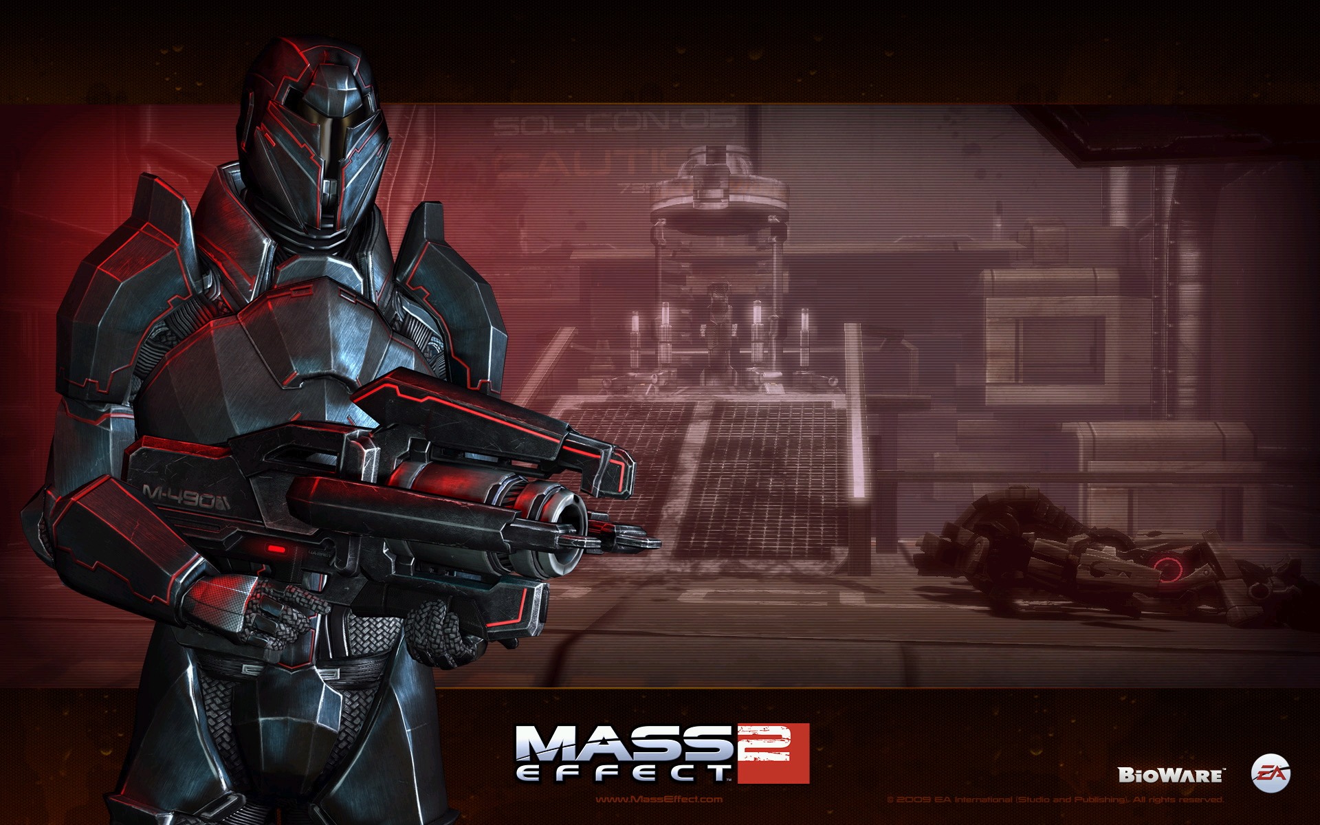 Mass Effect Gamestop Preorder Desktop Wallpaper