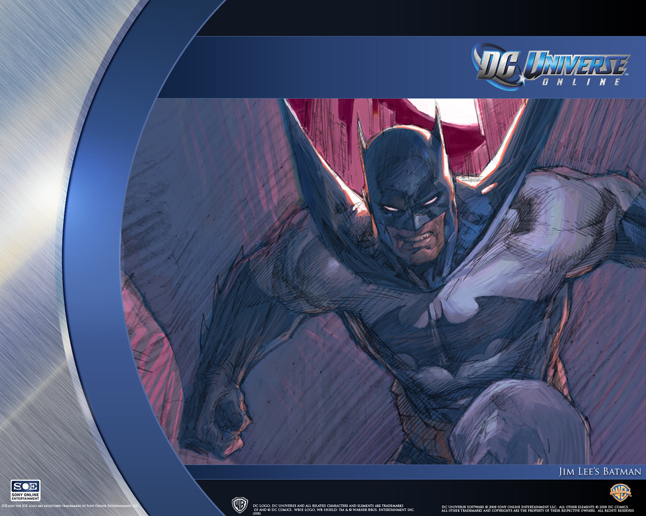 Batman Superhero Games Wallpaper Image Featuring Dc Universe Online