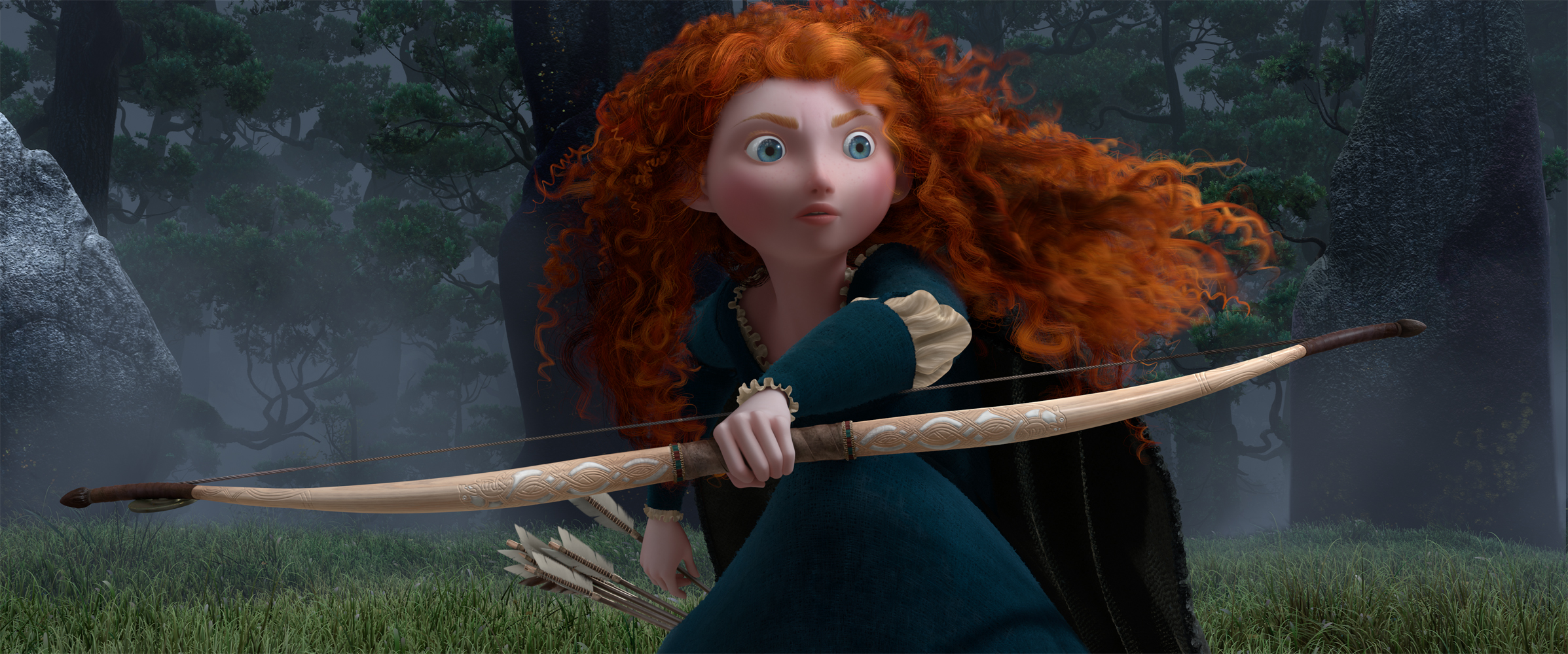 Disney Pixar S Brave Official Teaser Trailer And Wallpaper
