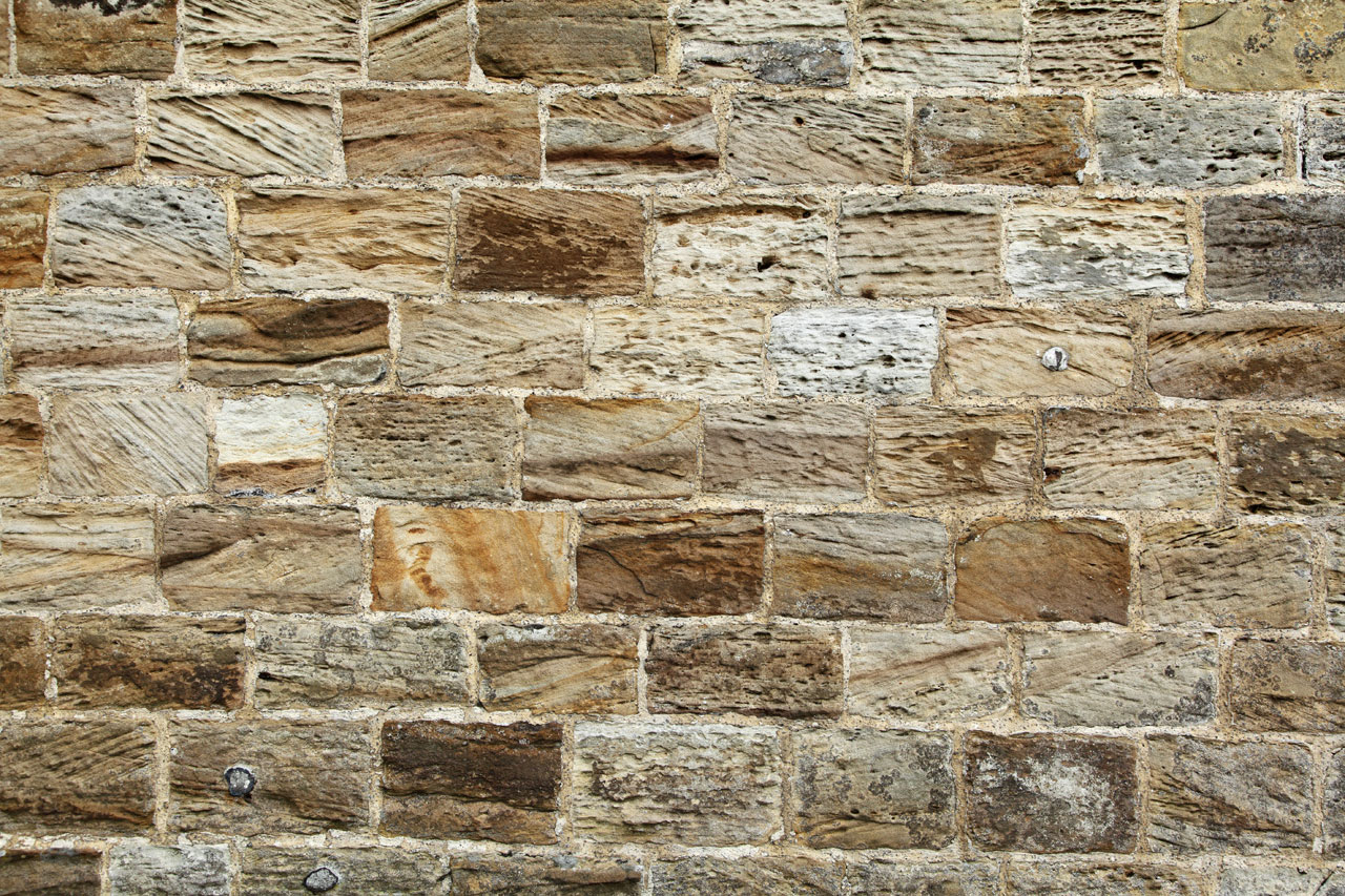 Sandstone Brick Wall Free Stock Photo HD   Public Domain Pictures