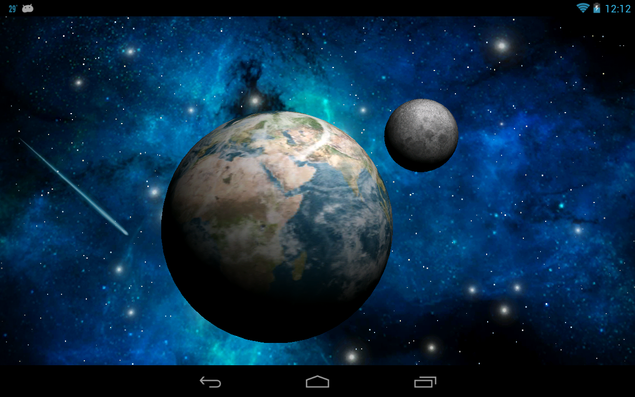 space live wallpaper android