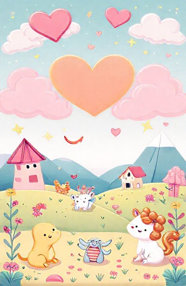 Cute Cartoon Wallpaper For Girls