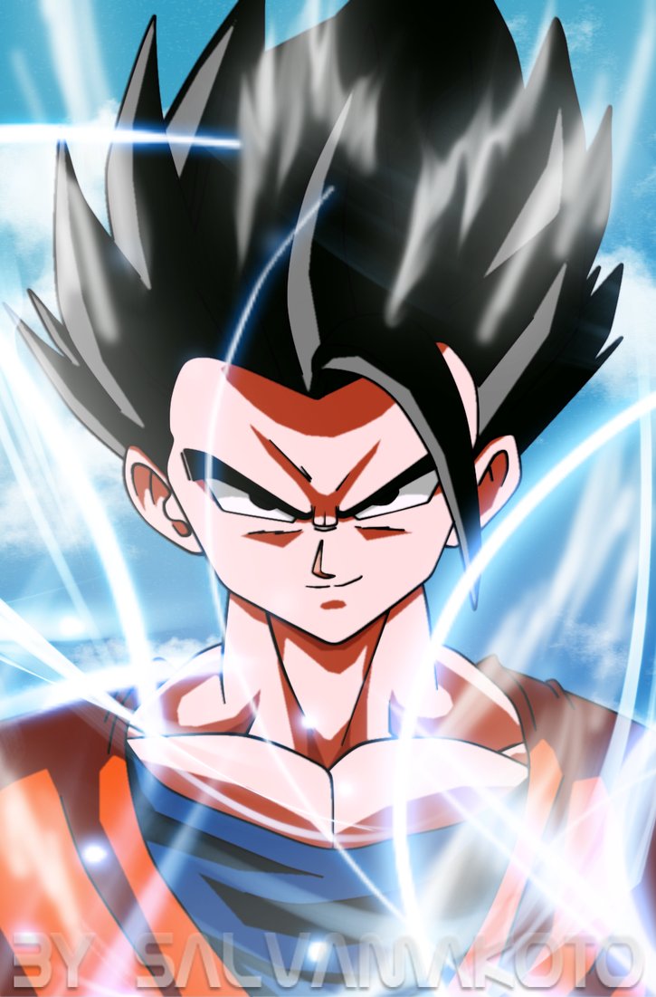 Teen Mystic Gohan By Salvamakoto