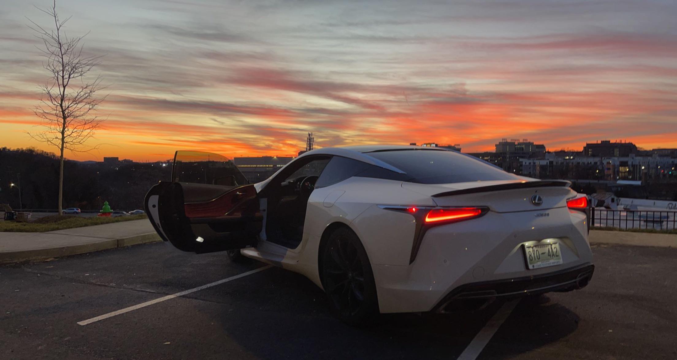 lc500 Knoxvillesunset A Great Wallpaper R Lexus