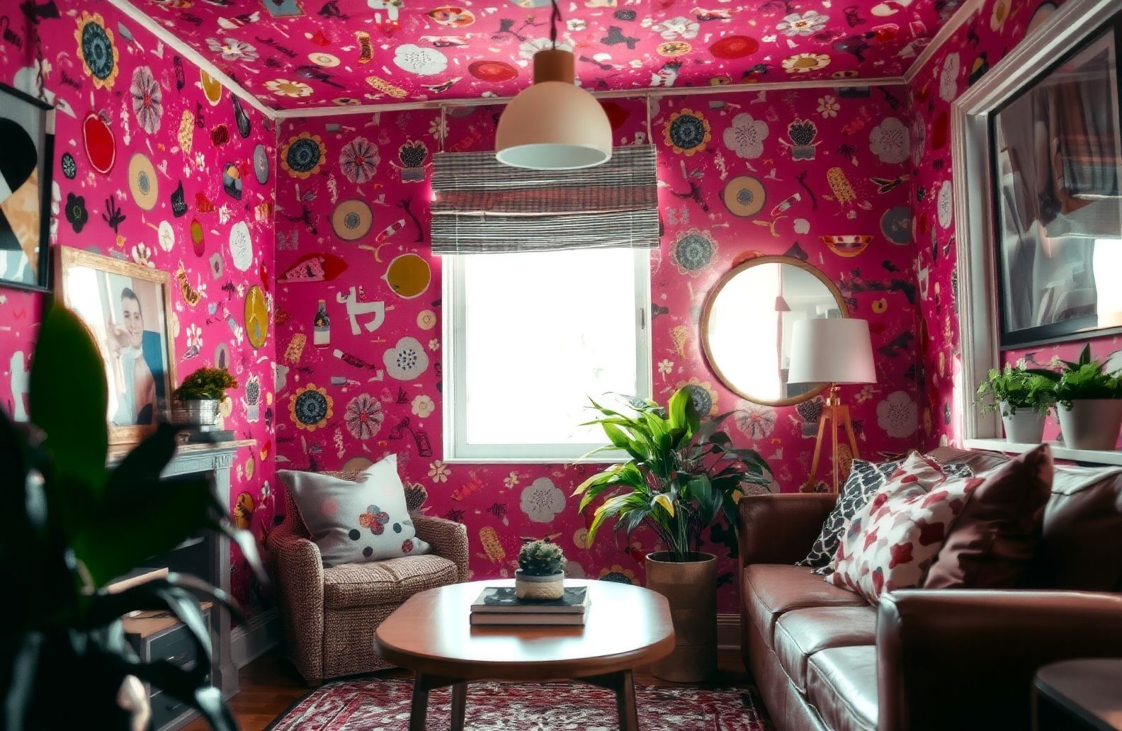 Bright Pink Wallpaper