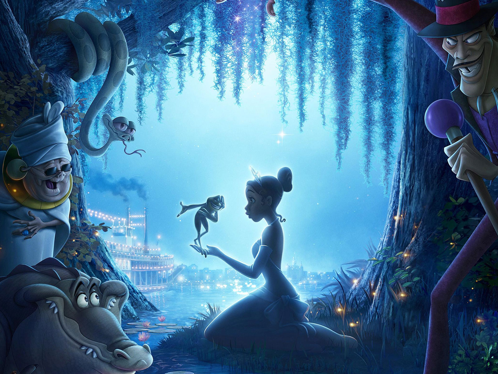 The Princess And Frog Movie Wallpaper HD