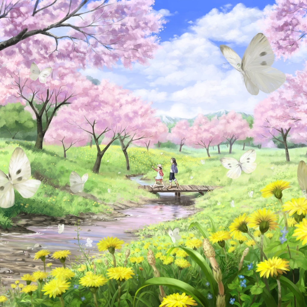 Free Spring Wallpaper for iPad on