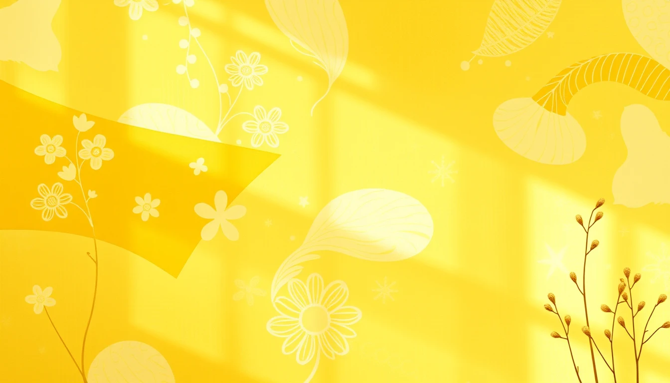 Yellow Aesthetic Wallpaper