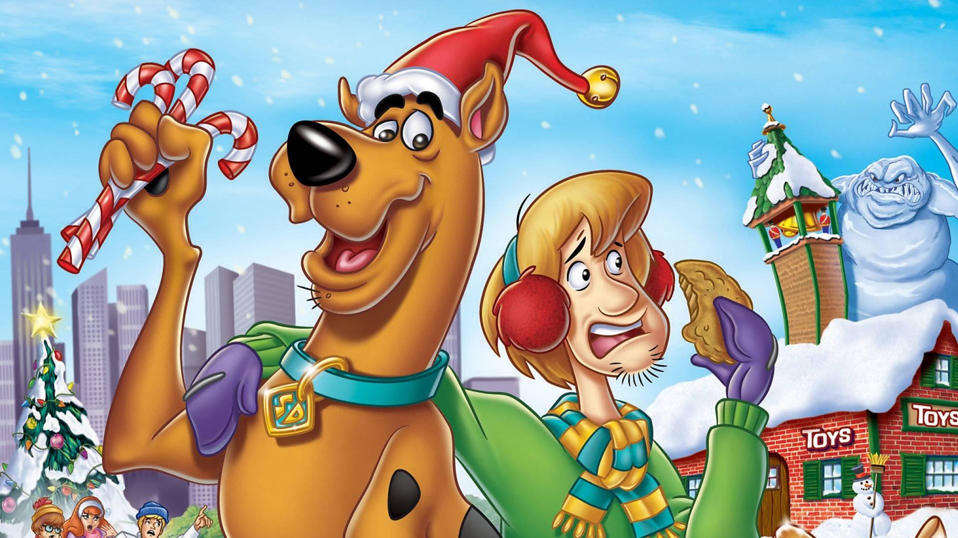 Download Shaggy And Scooby Doo Christmas Wallpaper