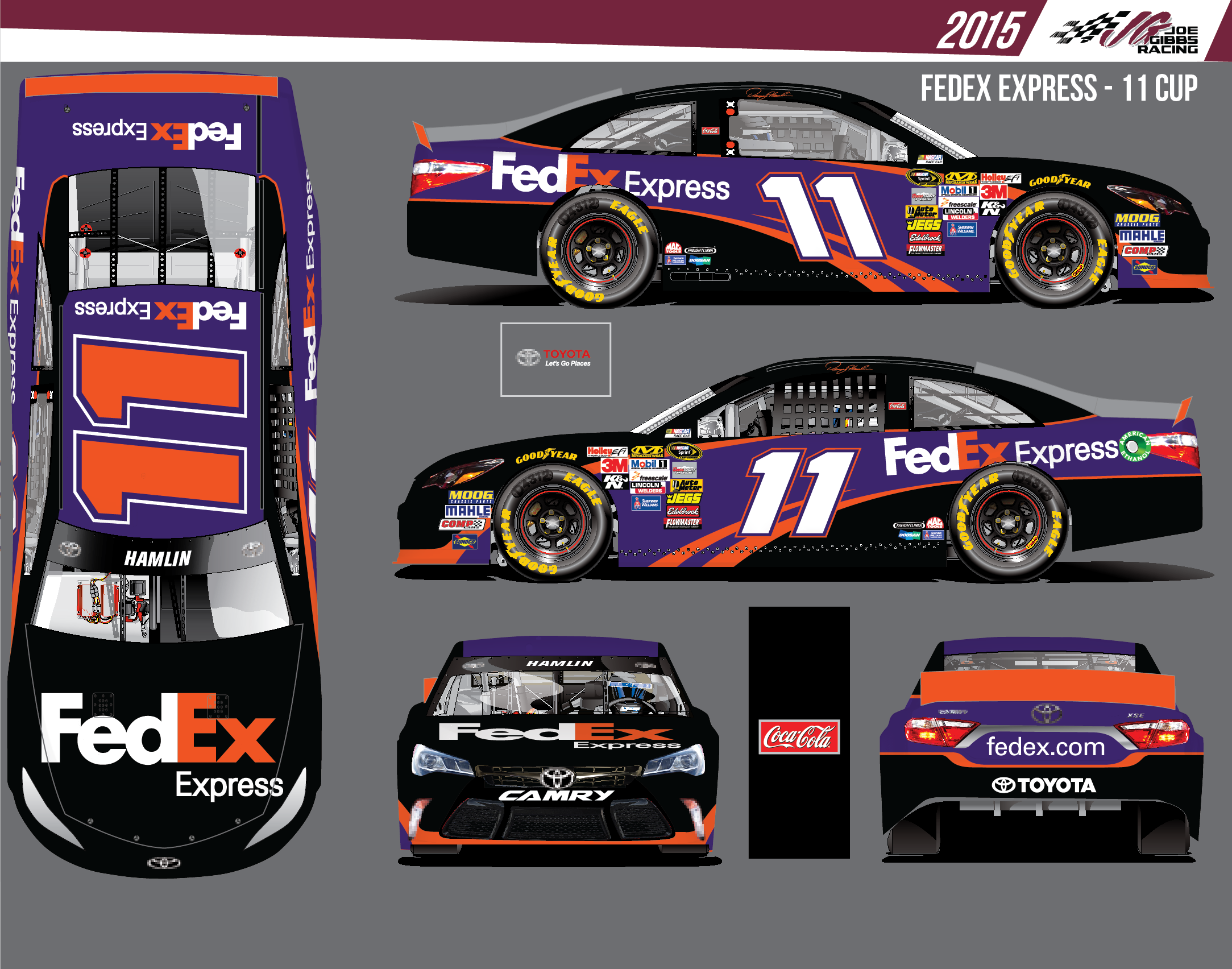 Fedex Express Nascar Racing Truex Jr