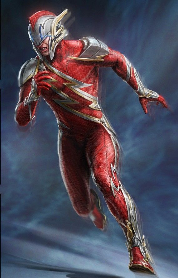 The Flash Concept Art From Injustice Decopunk Raypunk