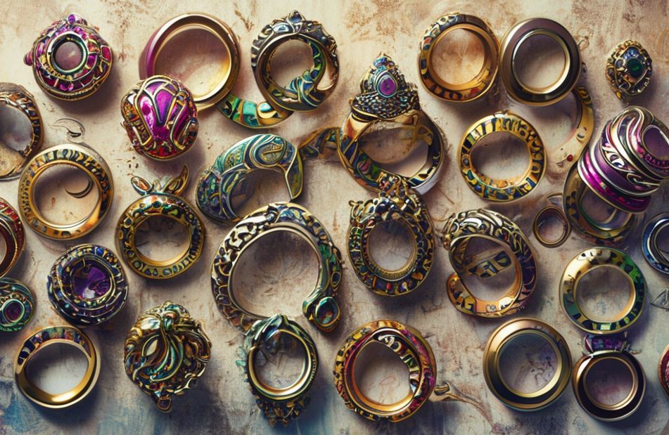 Wallpaper Of Roman Rings