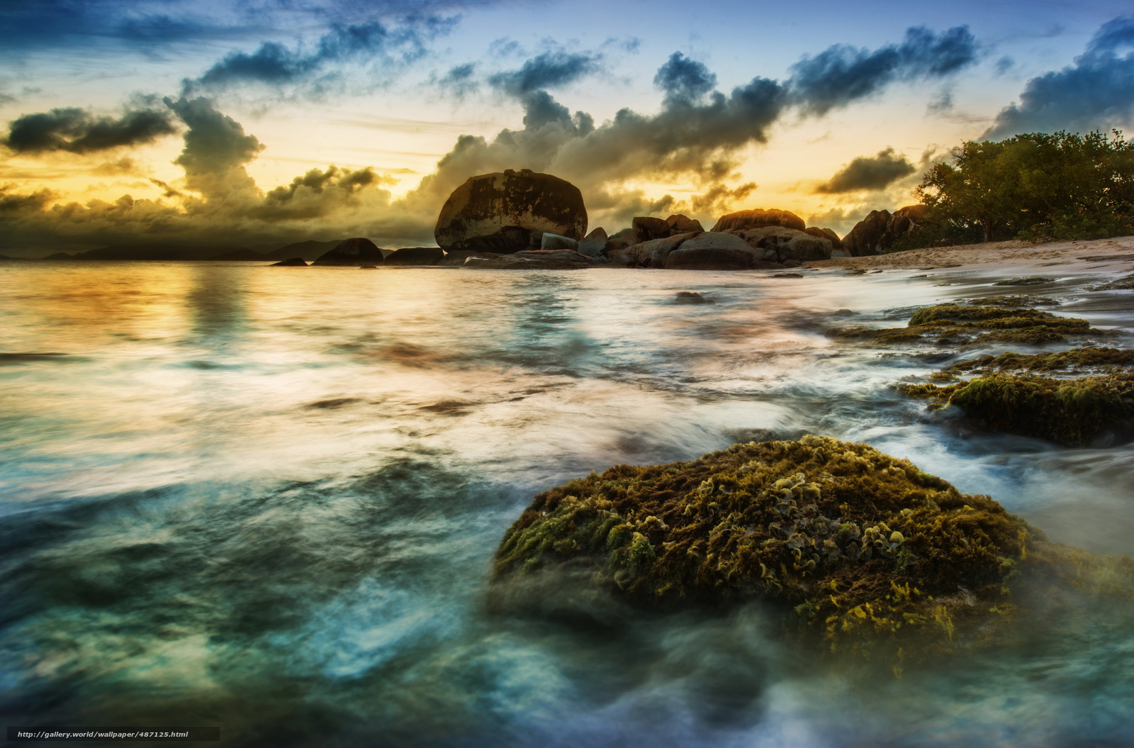 Wallpaper Coast Sea Landscape Caribbean Desktop
