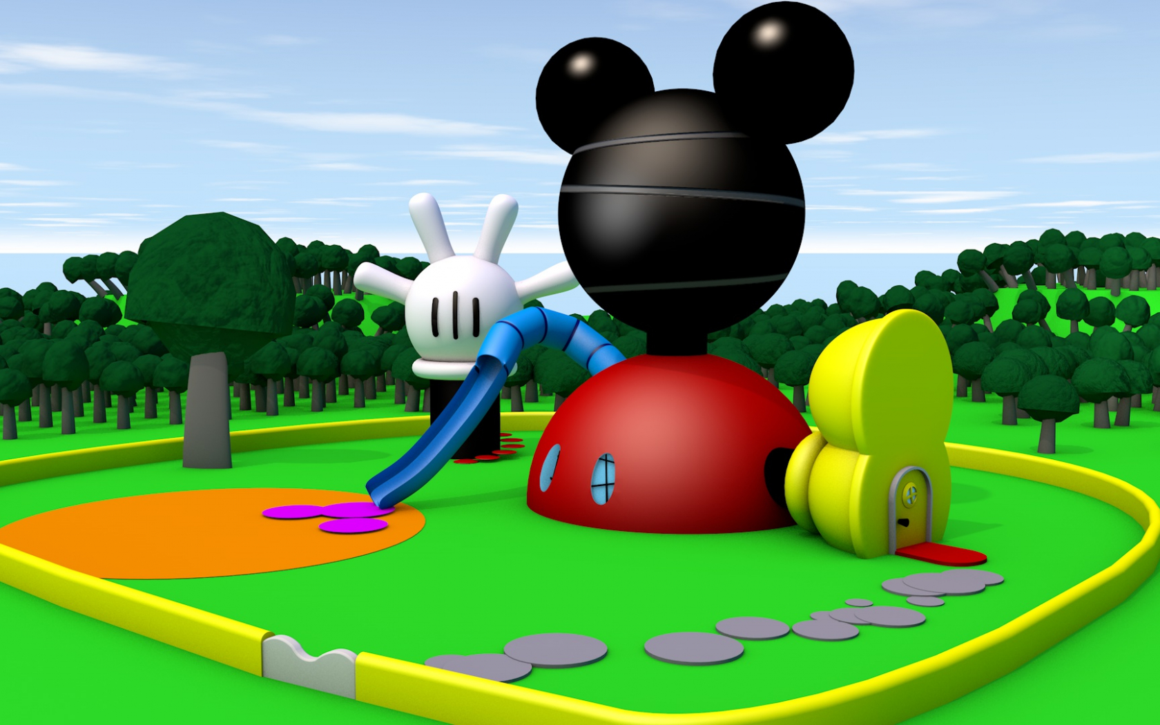 Mickey Mouse Clubhouse For Your Desktop