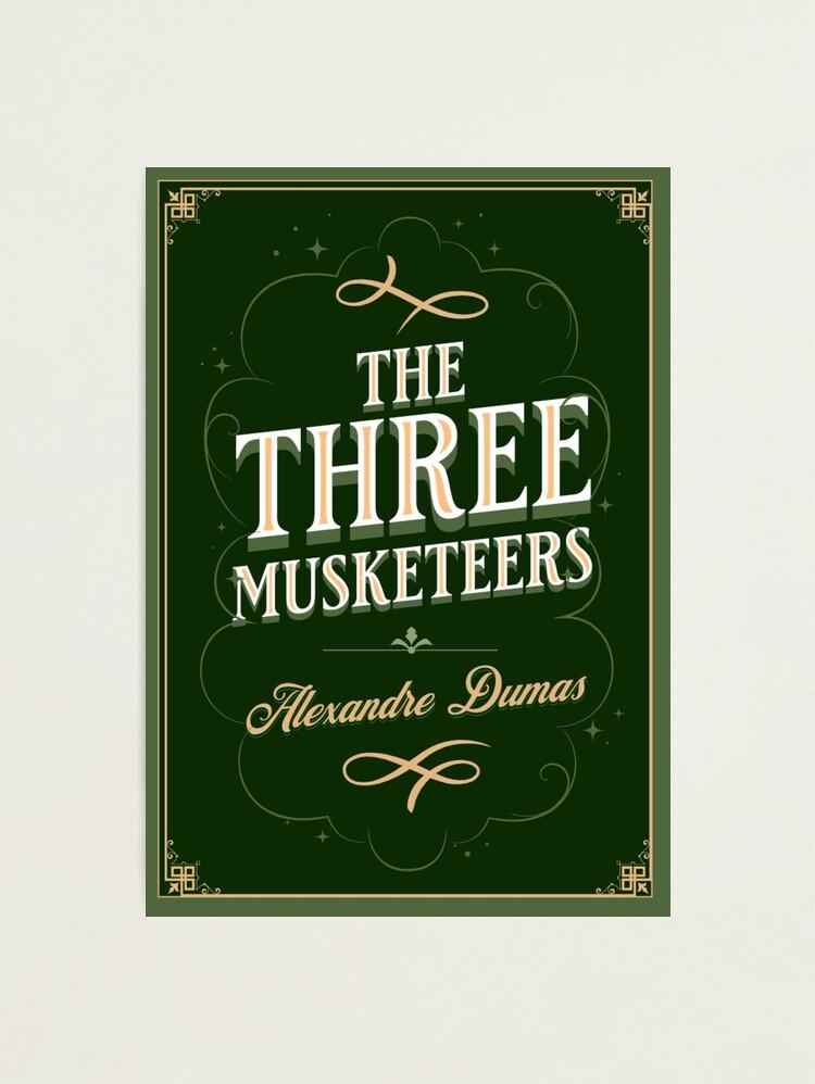 The Three Musketeers Alexandre Dumas Book Cover Art
