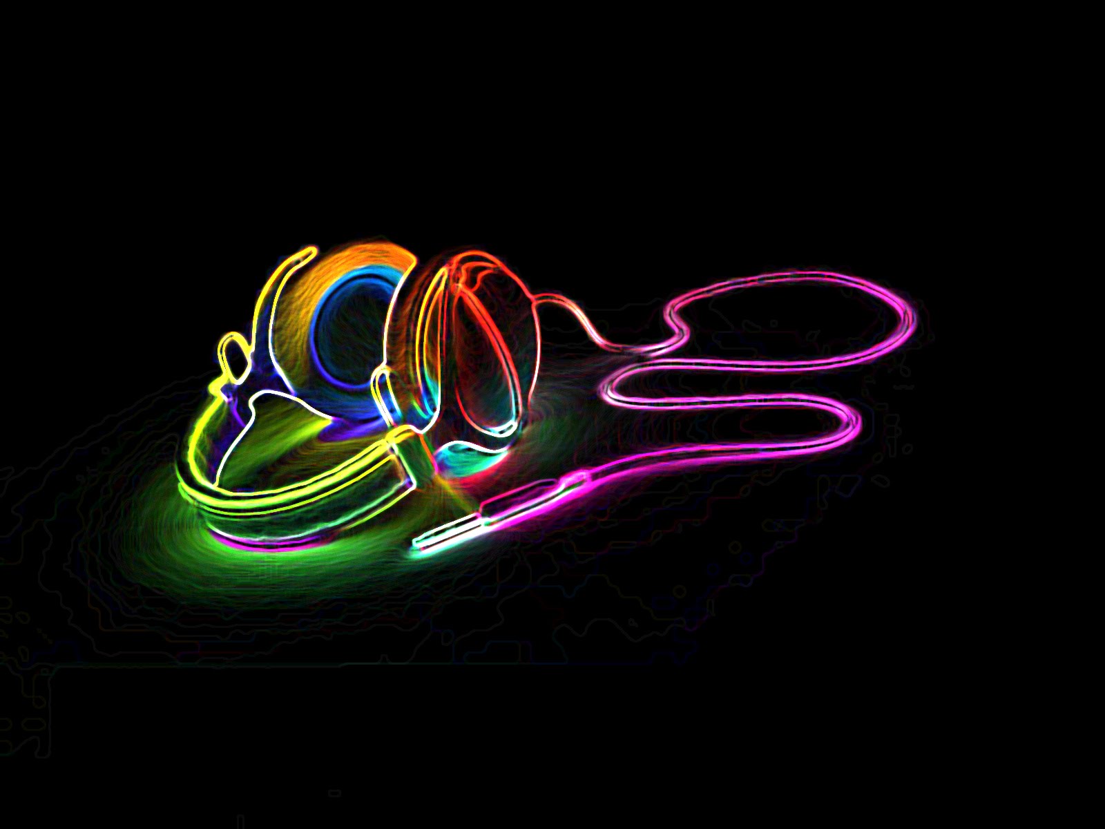 Pics Photos HD Neon Technicolor Music Wallpaper Dj
