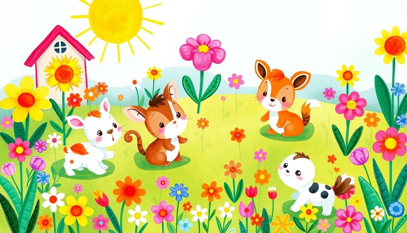 Cute Drawing Wallpaper