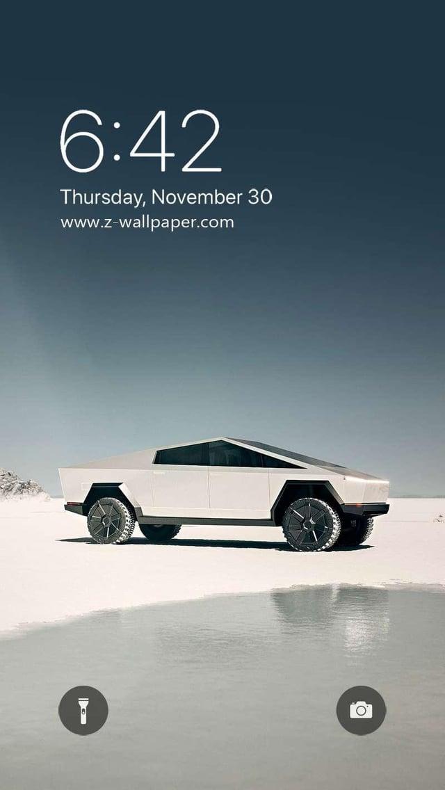 Z Wallpaper Tesla Cybertruck Car Mobile Phone R
