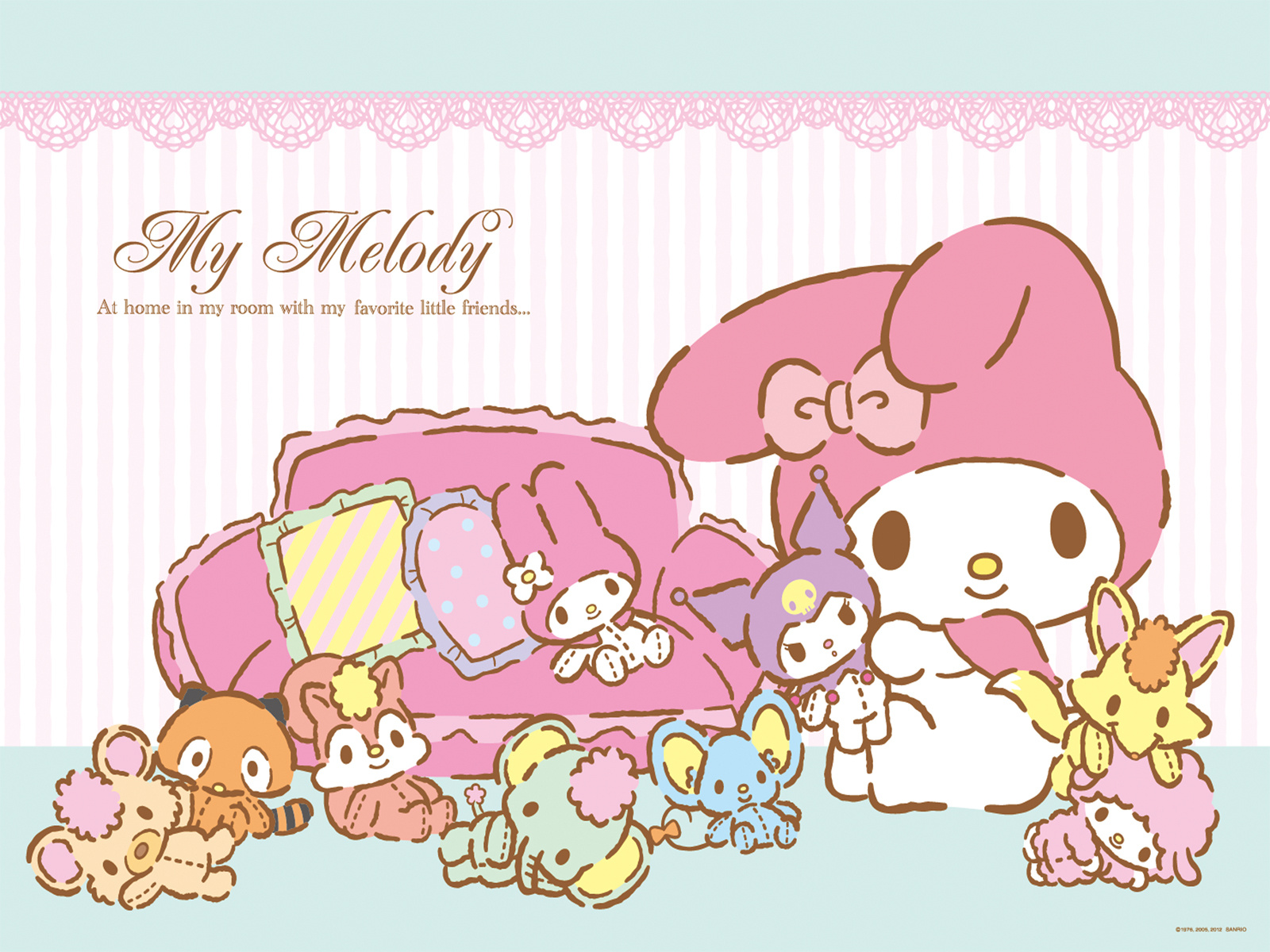 Картинки my melody эстетика