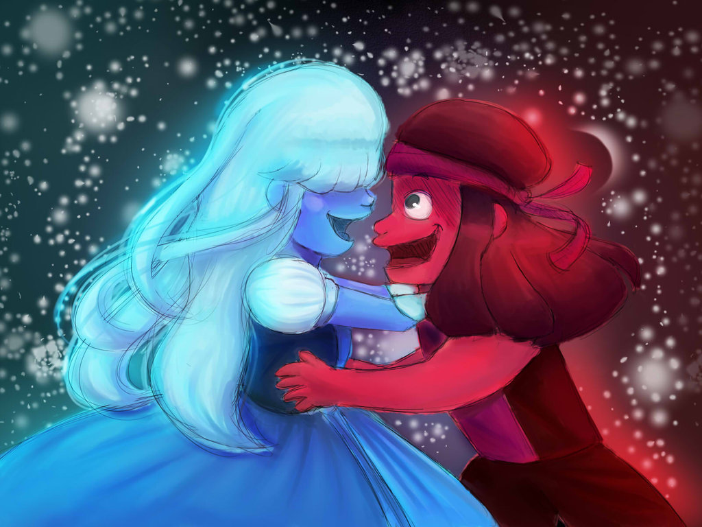 Related Wallpaper From Ruby And Sapphire Steven Universe
